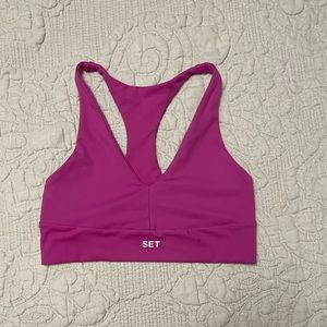 Set active workout top pink